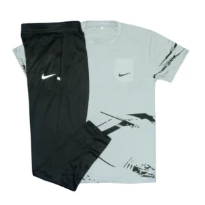 Men Premium Track Suit Grey and black |Nike