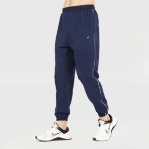 Tf-Premium Navy Relaxed Fit Single Piping Bottoms