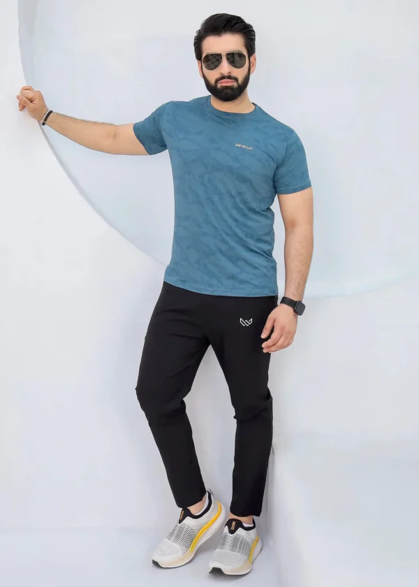 Textured Mesh - Spendex Tee Twinset - Image 6