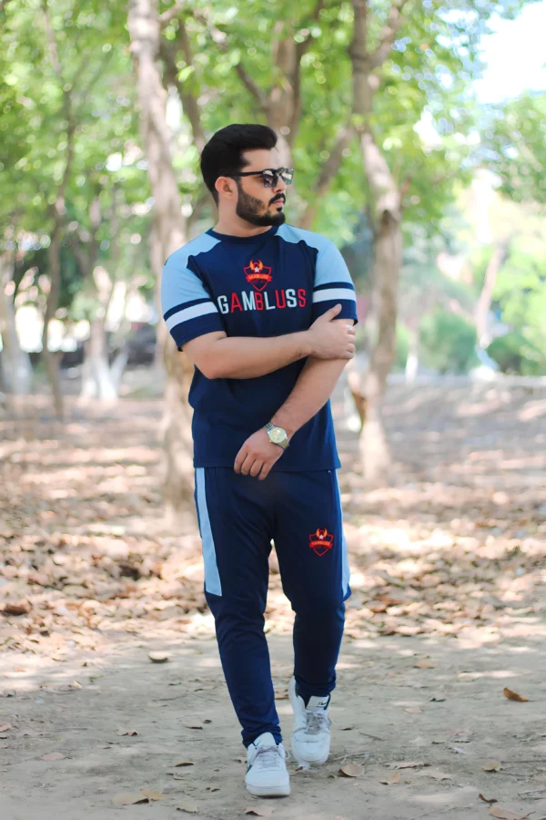 comfortable streetwear embroidered Tracksuit – Zinc