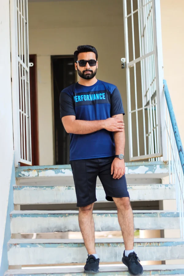 billionaire Performance wear Twinset- Navy – Dry Fit