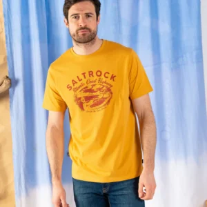 AC Highway - Mens Short Sleeve T-Shirt - Yellow